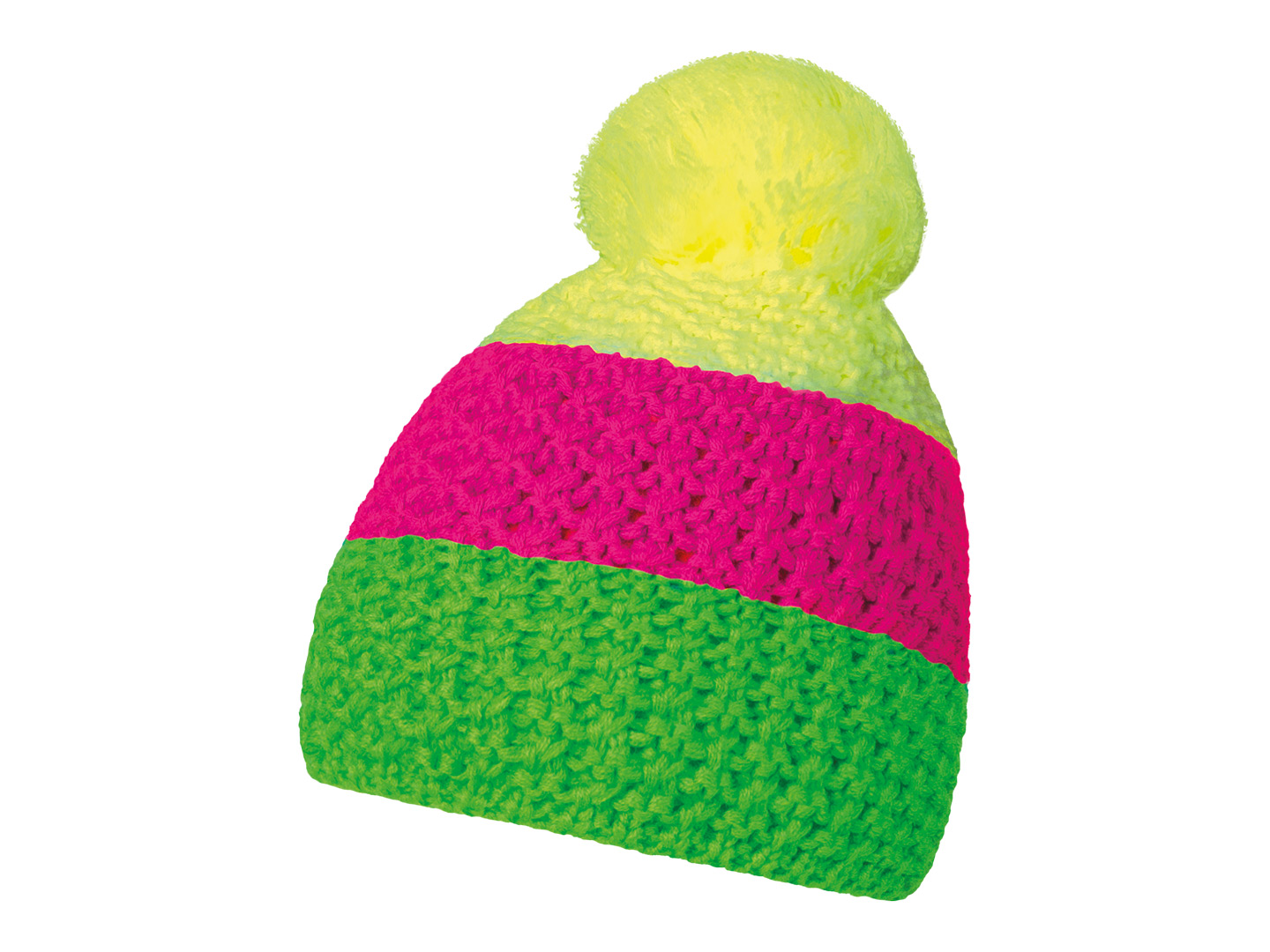 cable knit — Neon zelená
