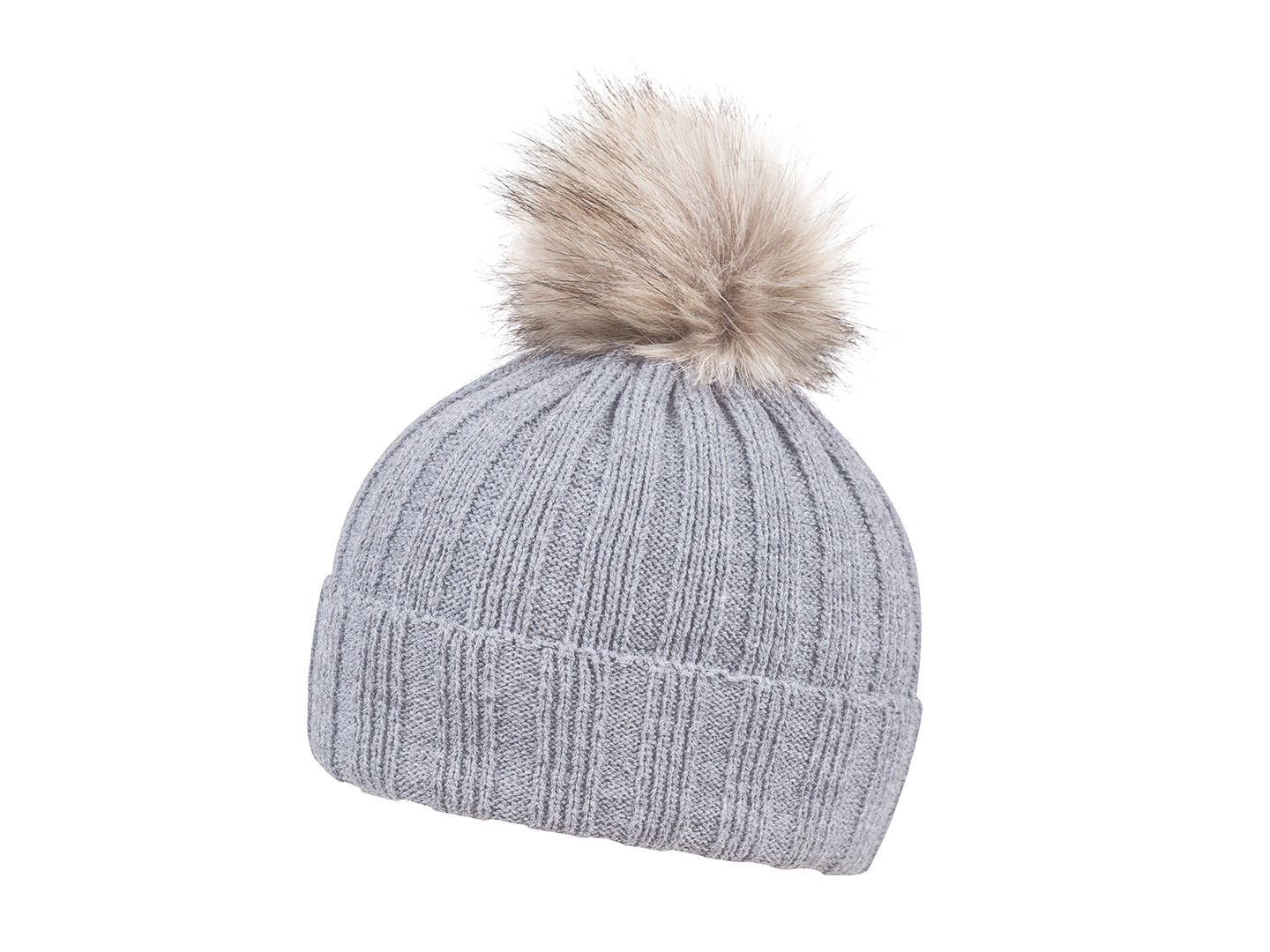 rib fur — Šedá