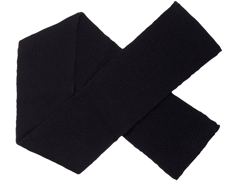 wrap scarf — Černá